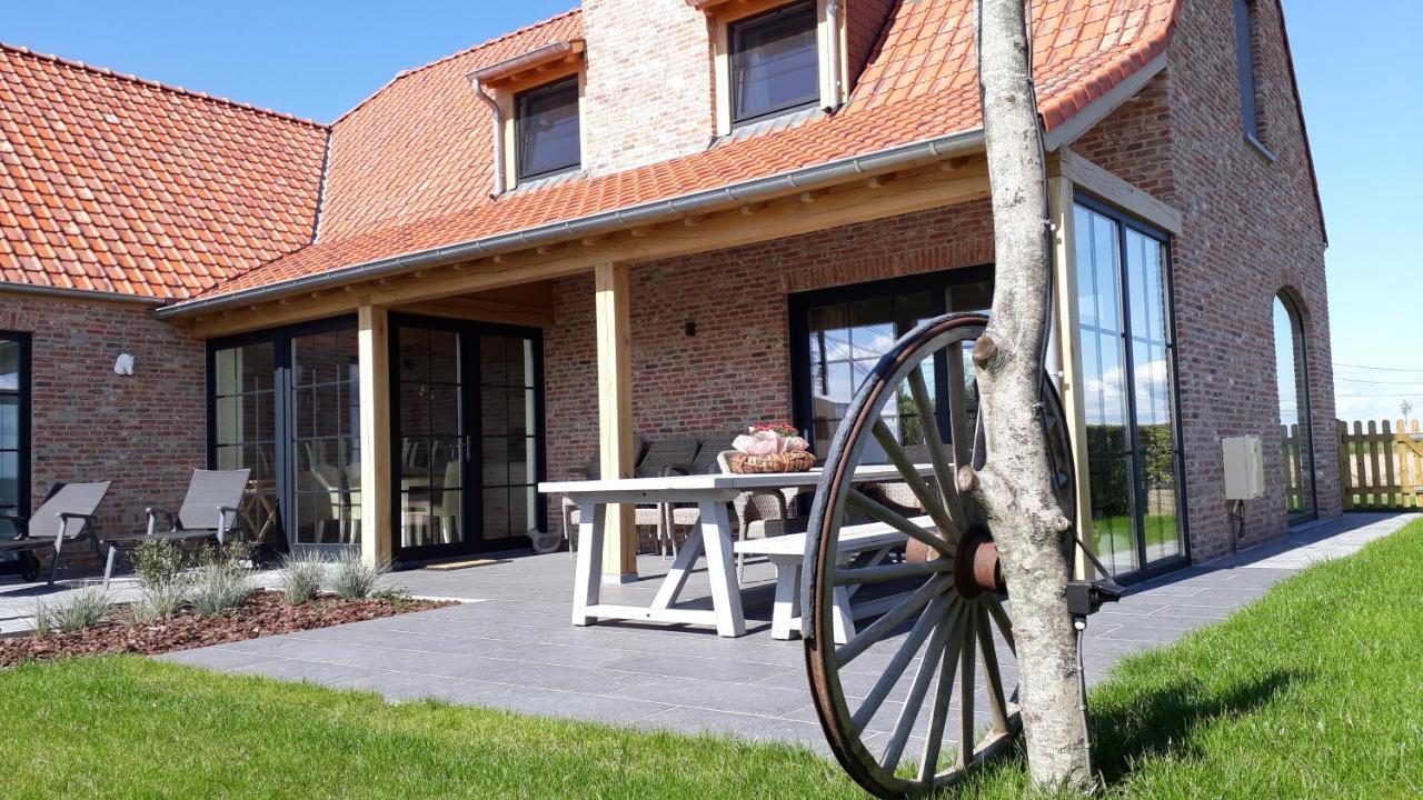 Florentinus Met Hottub, Afgesloten Tuin En Overdekt Terras Veurne Exterior foto