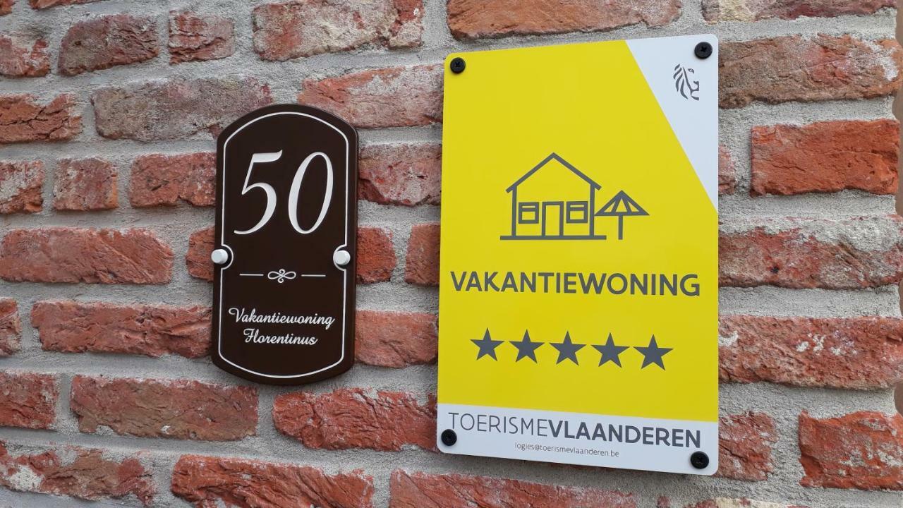 Florentinus Met Hottub, Afgesloten Tuin En Overdekt Terras Veurne Exterior foto